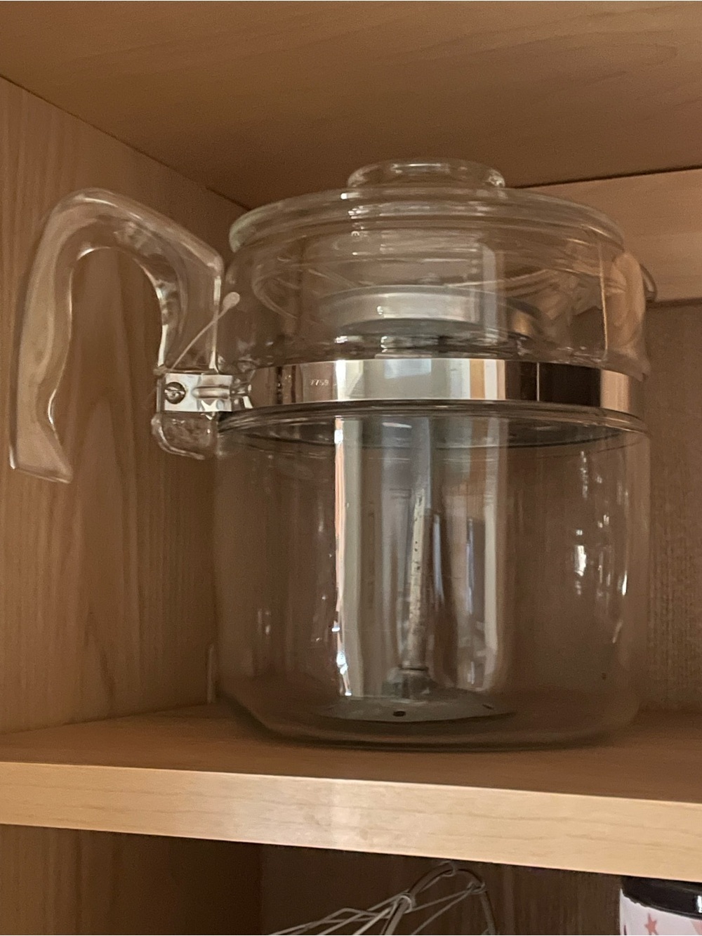 Pyrex glass percolator